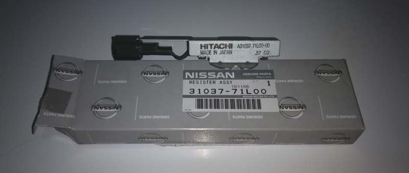 Characteristics of automatic transmission resistor